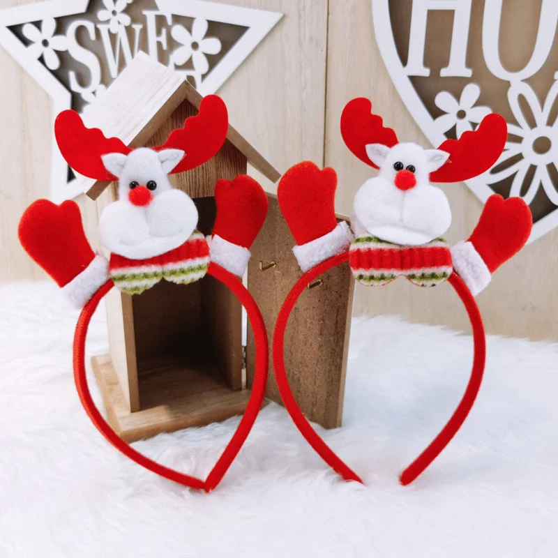 Decorative Christmas Elk Santa Claus Head Band