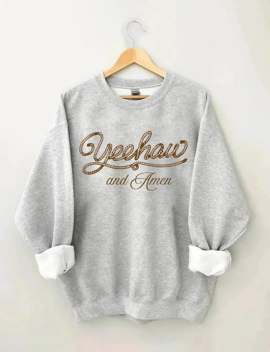 Yeehaw And Amen Sweatshirt