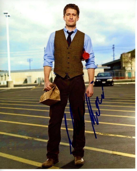 MATTHEW MORRISON signed autographed GLEE WILL SCHUESTER Photo Poster painting