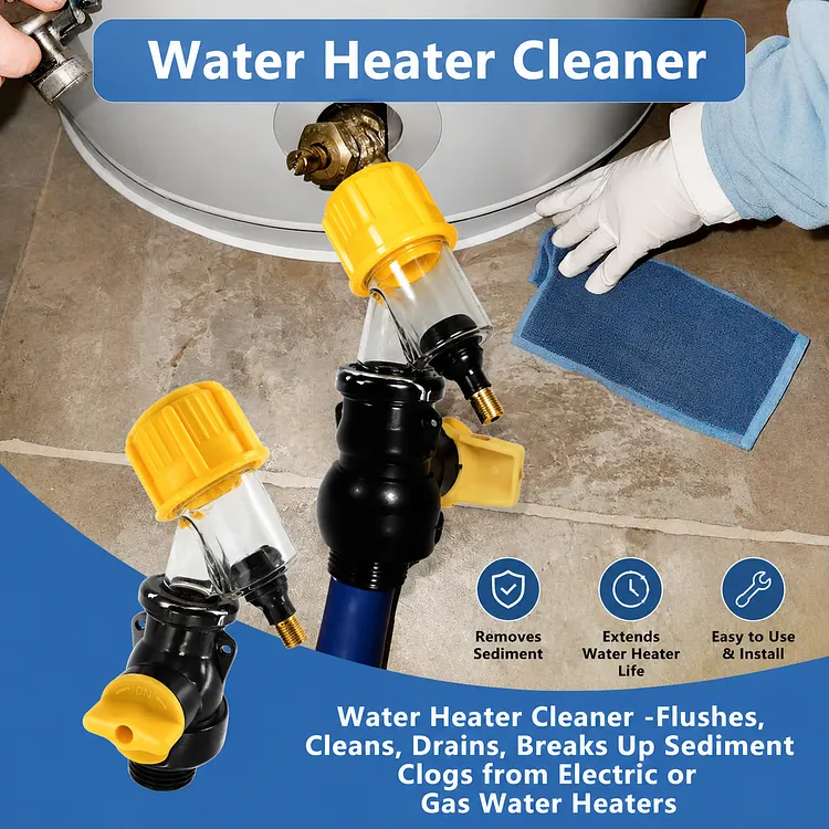 Water Heater Cleaner Flush Tool
