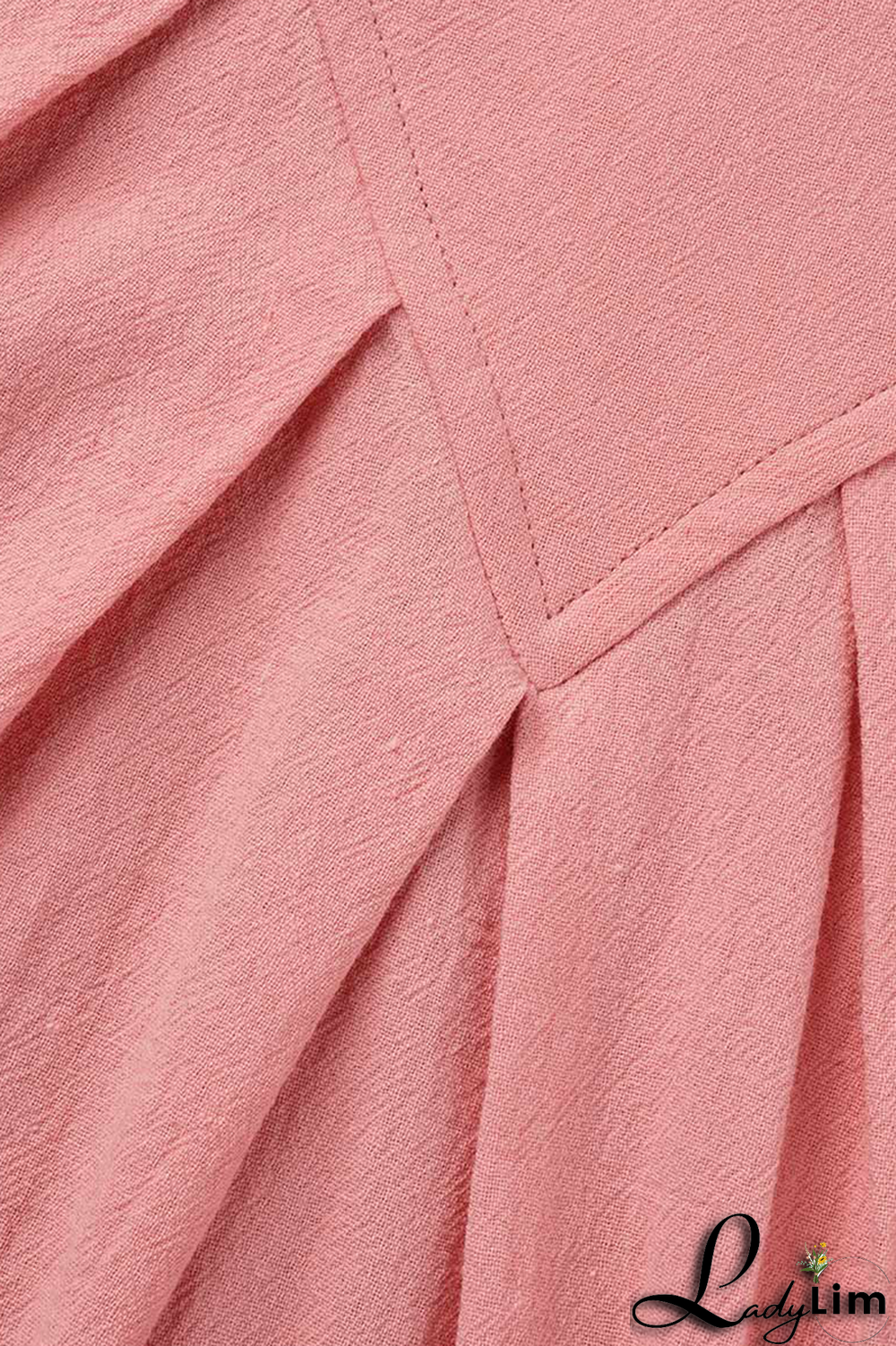 Yellow Casual Solid Patchwork O Neck Straight Dresses