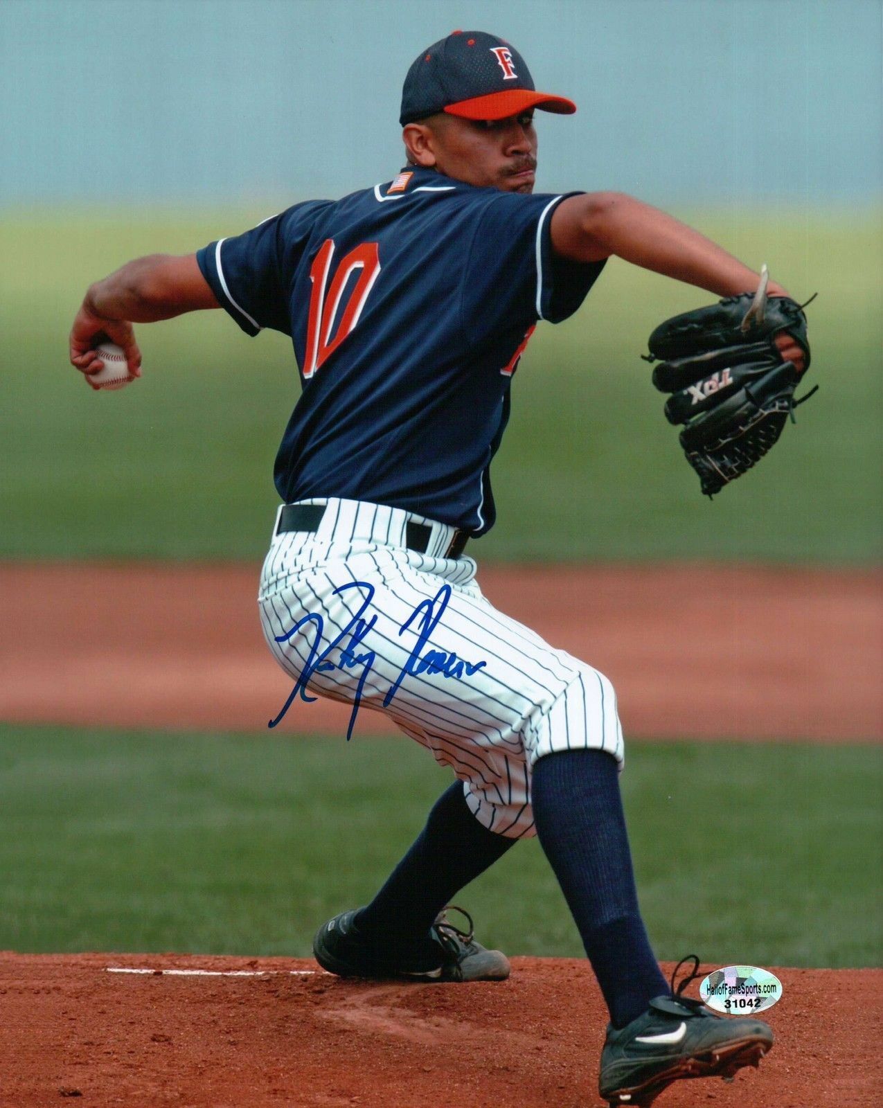 Ricky Romero Signed 8X10 Photo Poster painting Autograph Cal State Titans Pitching Auto COA