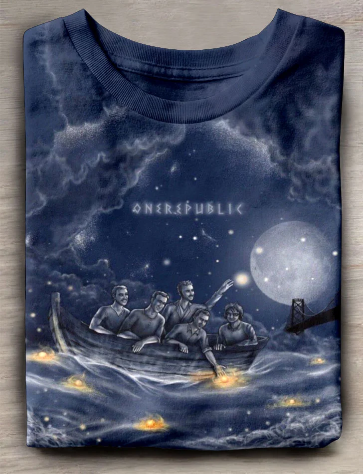 Teecade OneRepublic Art Print T-shirt