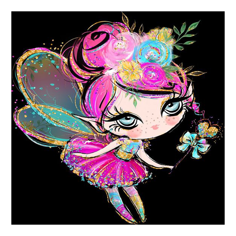 

(Multi-Size) Little Elf - Round/Square Drill Diamond Painting, Square diamond 30*30cm, 501 Original