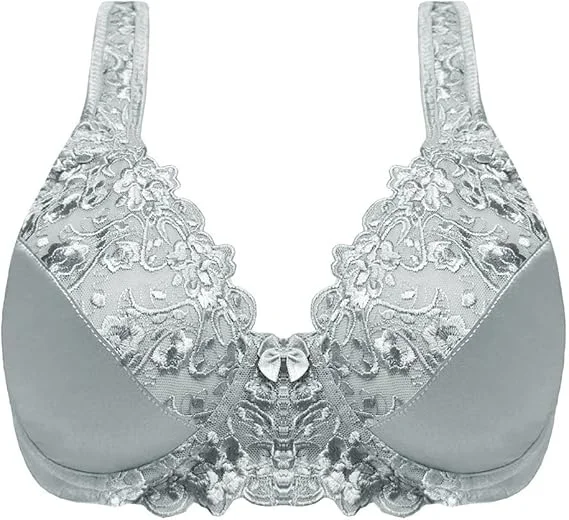 Triumph - 3 bucăți 🔥Sutien de dama cu dantela florala marime plus