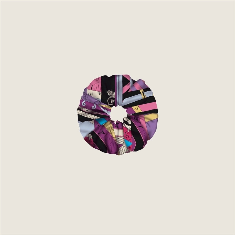 Women’s Retro Sweet Printing Cloth Hair Tie