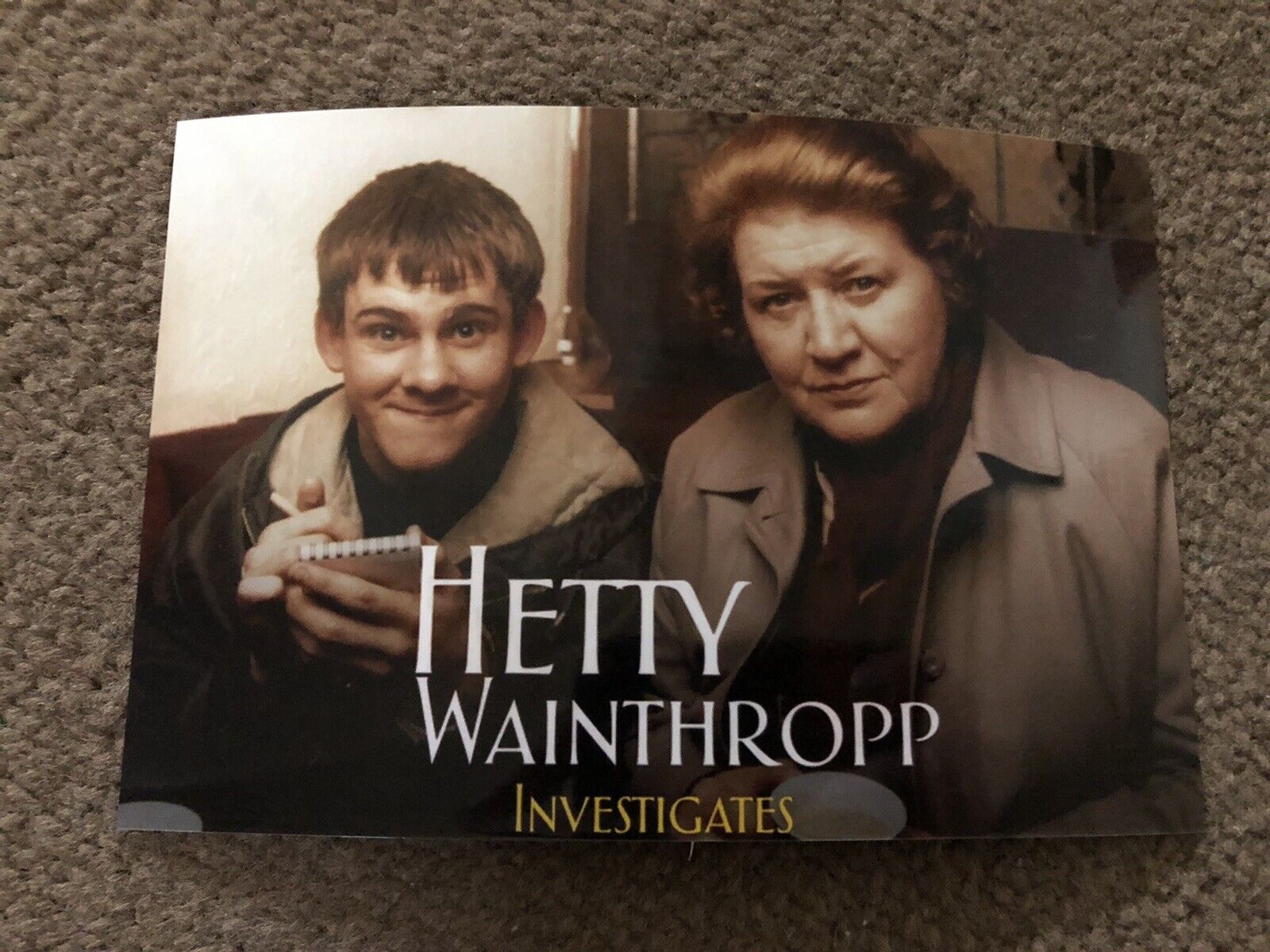 PATRICIA ROUTLEDGE (HETTY WAINTHROPP INVESTIGATES) UNSIGNED Photo Poster painting- 6x4”