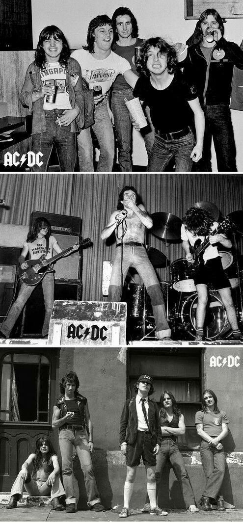 ACDC BON SCOTT - A3 HIGH GLOSS Photo Poster painting POSTERS - ALL 3 PRINTS +  POSTAGE