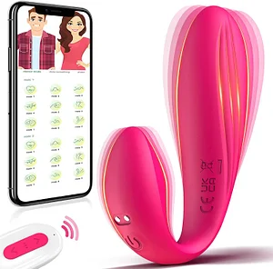 App-Controlled Vibrating Ball: G-Spot and Anal Wearable Vibrator for Discreet Pleasure