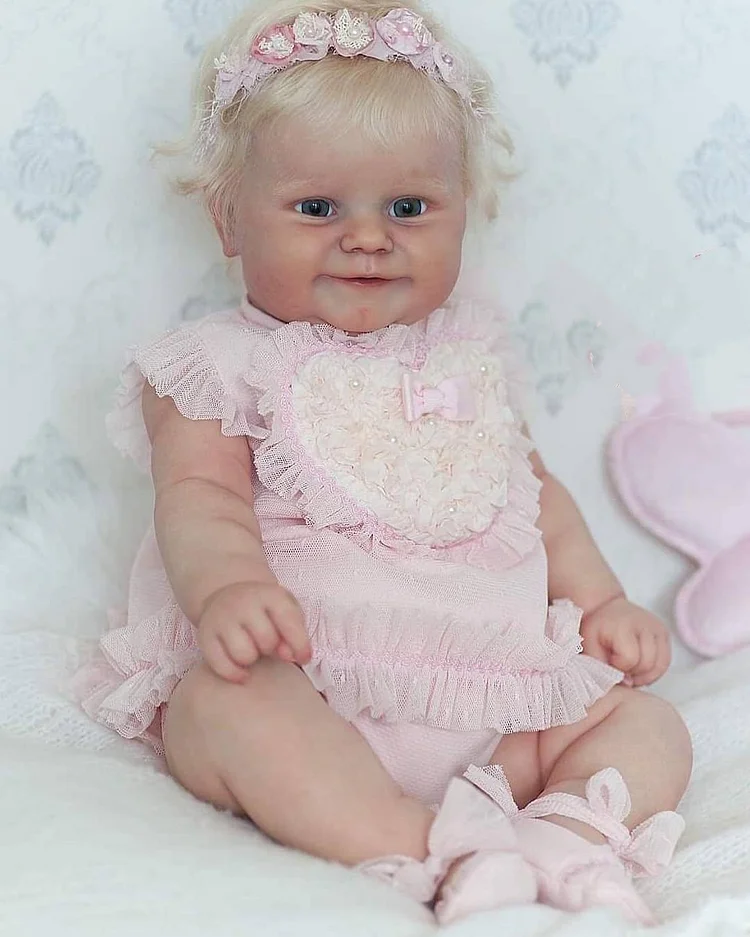  20" Real Lifelike Cute Chubby Reborn Newborn Baby Girl Doll Toy Darlene - Reborndollsshop®-Reborndollsshop®