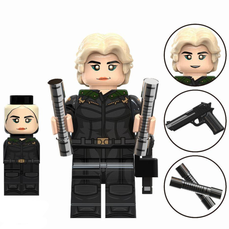 Yelena Belova (Thunderbolts*) Custom Marvel Superhero Minifigure Minifigure Bricks monstertoys