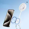 JJC Small Fan Handheld Magnetic Fan Mobile Phone Magsafe Foldable Small Portable Silent High Wind Power Summer Cooling Blowing