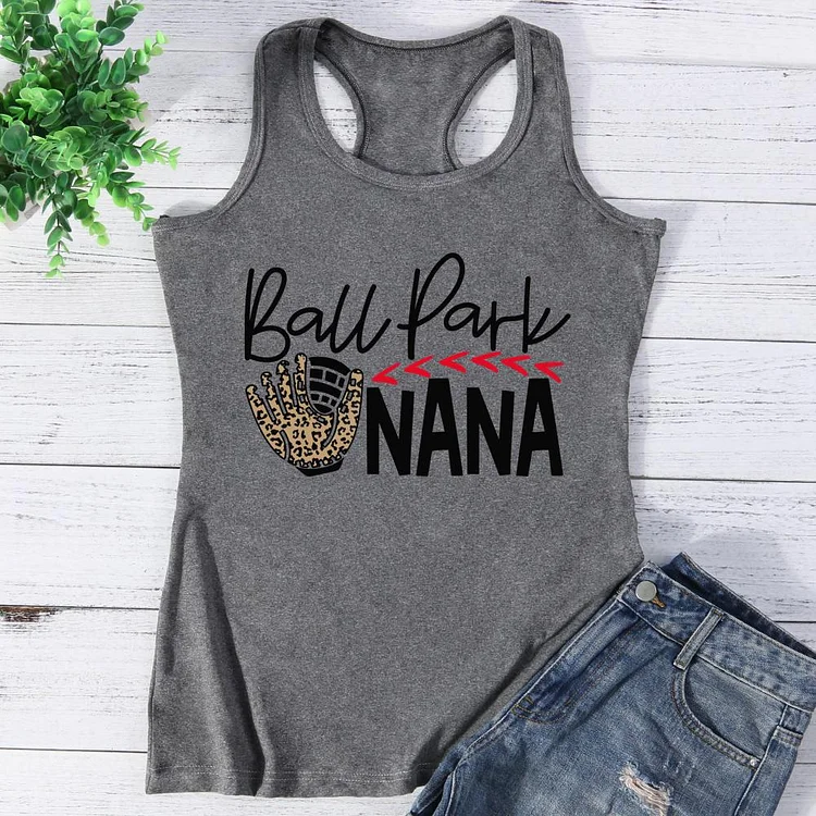 Baseball Nana Vest Top-Annaletters