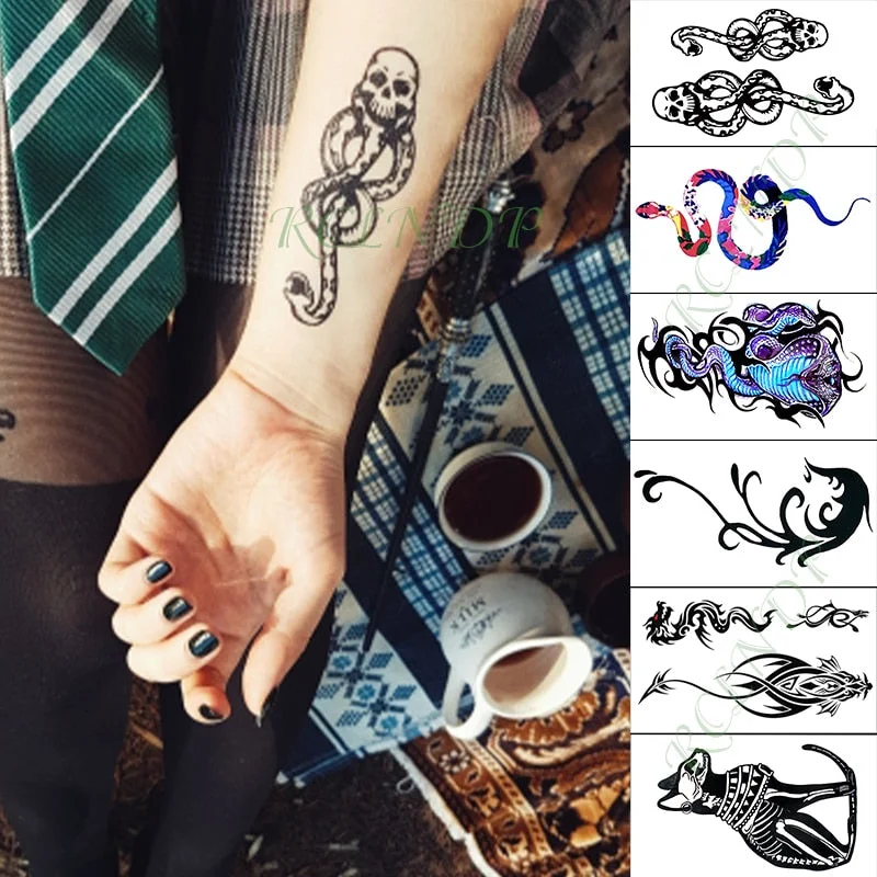 Waterproof Temporary Tattoo Sticker Love Heart Heartbeat Fake Tatto sexy clavicle Hand Arm Flash Tatoo for Kid Girl Men Women