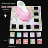 Stamp embossing tool, journal material collector, cutter