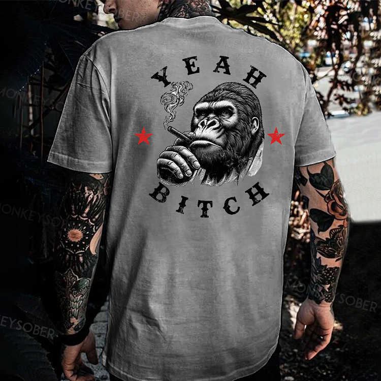 Yeah Bitch Monkey T-shirt