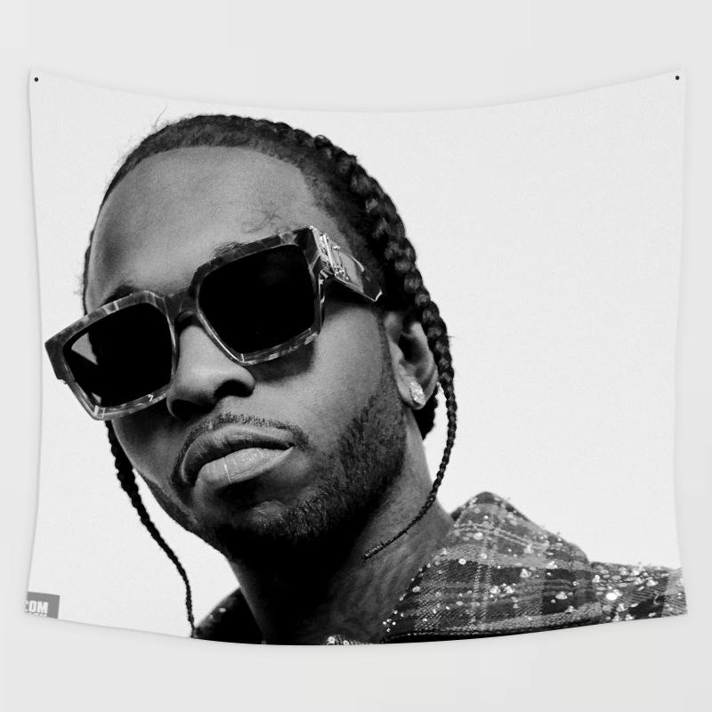 Pop Smoke Dark Glasses Wall Tapestry exclusive at WallArt ...