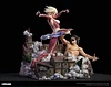 Female Titan battles the Attack Titan - Attack On Titan Resin Statue - CHIKARA Studios