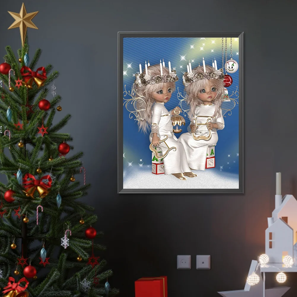 Diamond Painting - Full Round Drill - Elf Doll(Canvas|30*40cm)