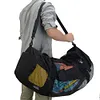 Multifunctional Mesh Tote Large Capacity Shoulder Bag for Outdoor Beach Swimming