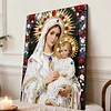Framed Diamond Painting - Special Shaped - Our Lady (30x40cm)