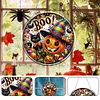 Diamond Painting 2D Flat Halloween Pumpkin Theme Pendant Home Wall Decoration