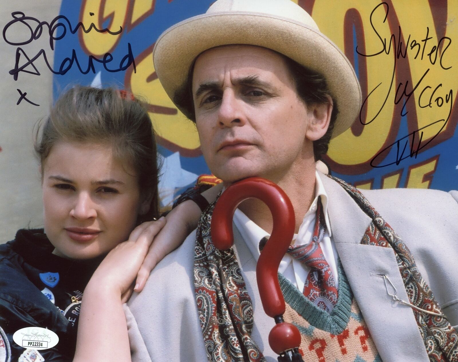 Doctor Who Ace 8x10 Photo Poster painting Signed Autograph Aldred McCoy JSA Certified COA Auto