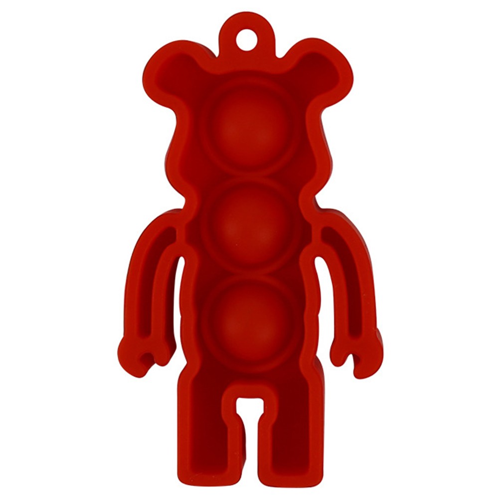 

Bear Red - Keychain Pendant, 501 Original