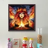 Butterfly Fairy-11CT Stamped Cross Stitch 50*50cm/19.69*19.69in tapestrymarket