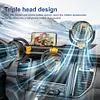 3 Head Electric Car Fan 2 Speeds Auto Air Circulation Fan for Home Desk Office