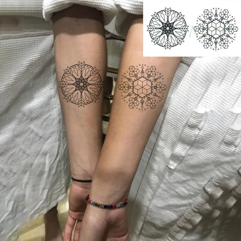 Waterproof Temporary Tattoo Sticker Sexy Girl Medusa Snake Hair Arm Hand Back Leg Art Flash Tatoo Fake Tatto for Women Men