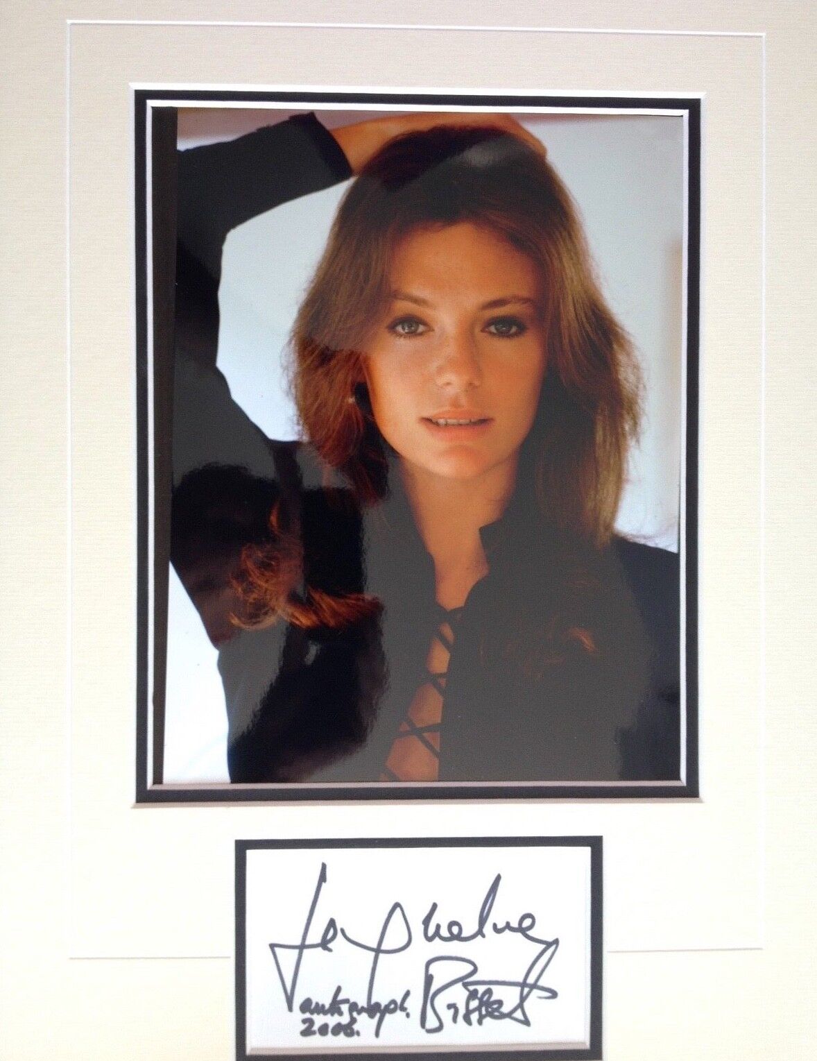 JACQUELINE BISSET - POPULAR ACTRESS - THE DEEP - SIGNED COLOUR Photo Poster painting DISPLAY