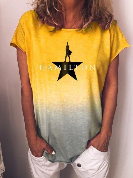 Hamilton Musical Tie Dye T-Shirt