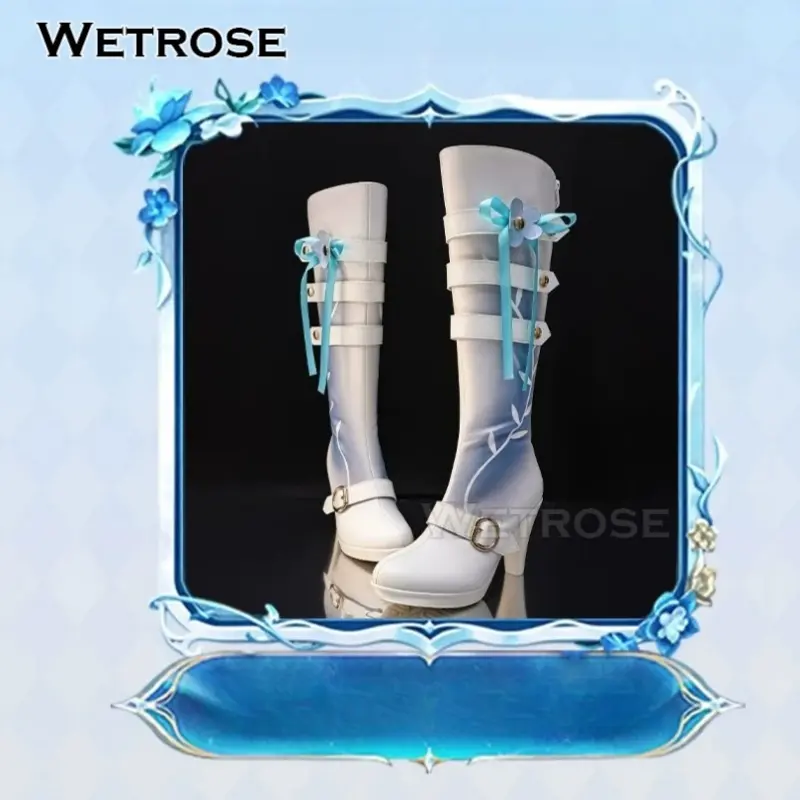 [Wetrose] Pre-Order Identity V Mechanic Tracy Reznik Cyanotype Dress Game Outfit Cosplay Costume 