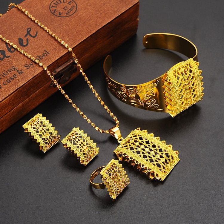 Fashion Square Jewelry Sets