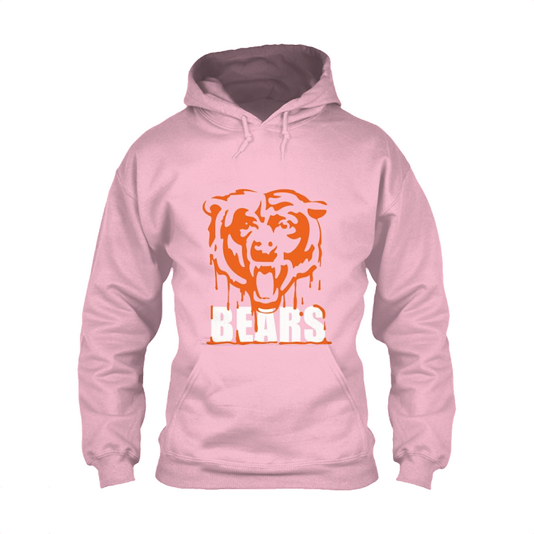 Cranky Chicago Bears, Football Fleece Jacket