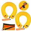 Inflatable Life Jacket Adult Round Buoys Rescue Waist Ring for Kayaking Swimming