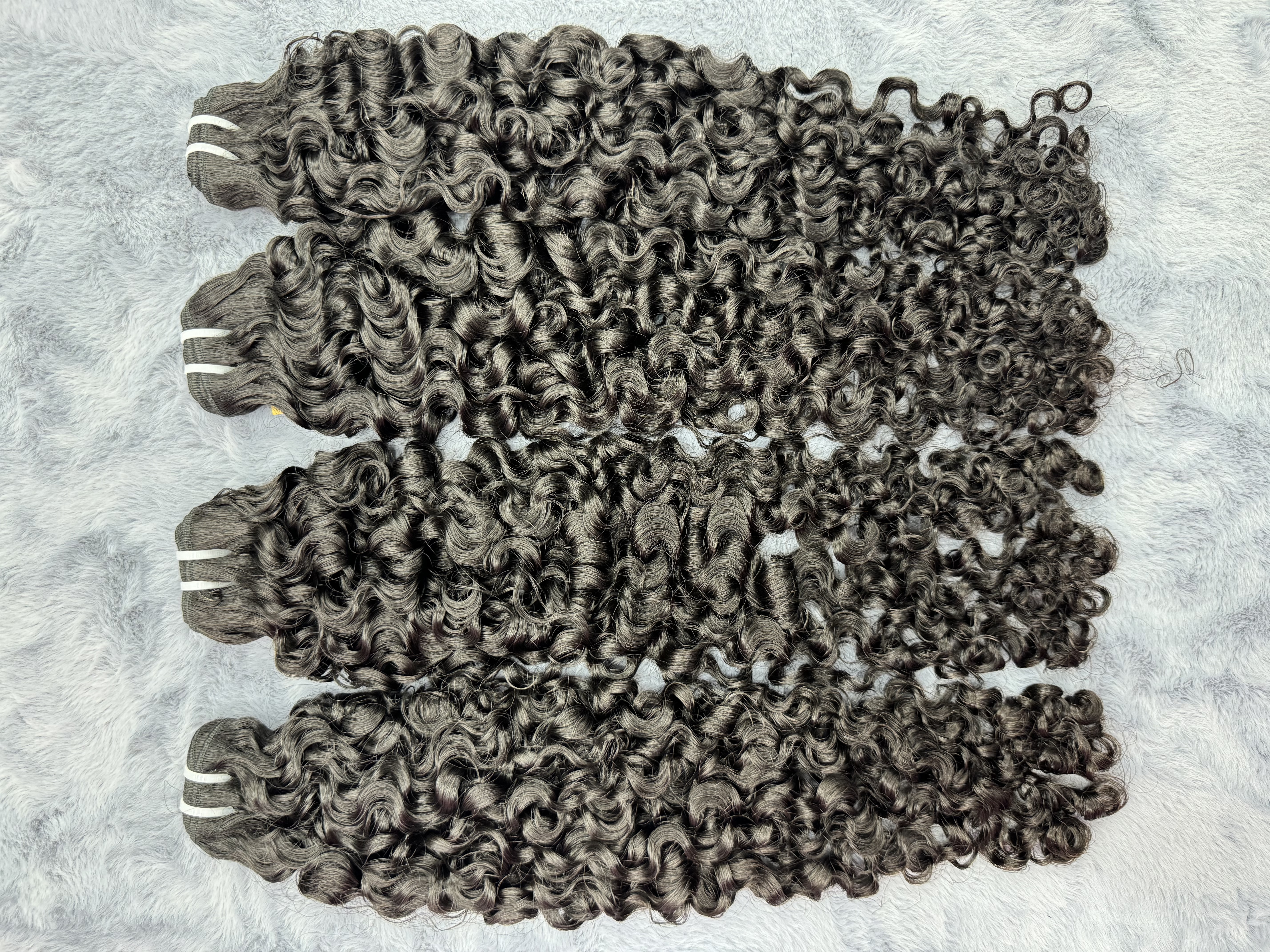 4PCS Burmese Curly B Top Vrigin Hair Bundles | 12&ndash;30 Inch | Boruihair | 100% Human Hair