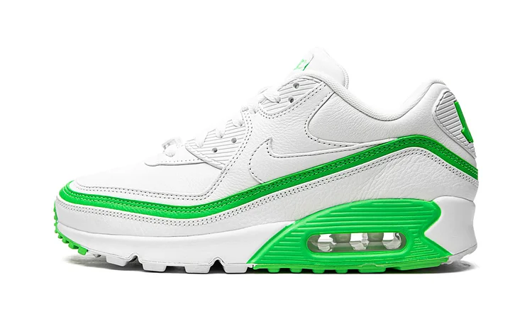 Air Max 90 "Undefeated - White Green Spark"