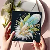 6Pcs plume-bricolage carte de voeux