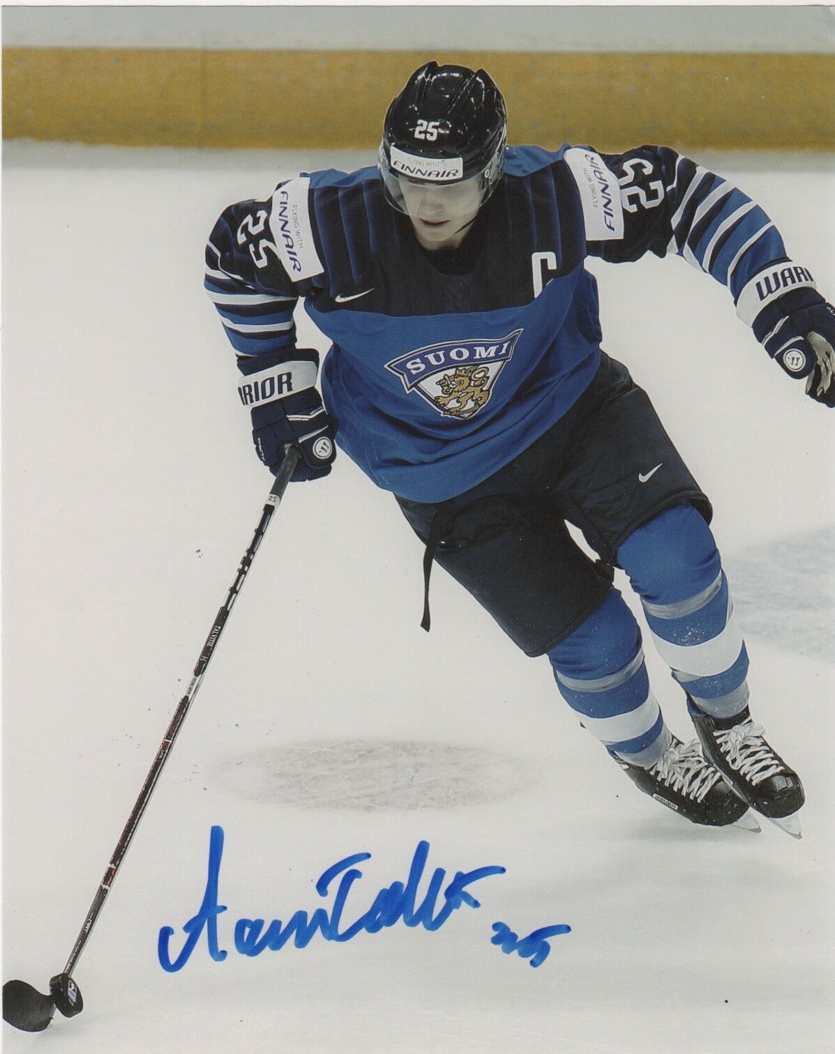 Finland Aarne Talvitie Signed Autographed 8x10 Photo Poster painting COA #5