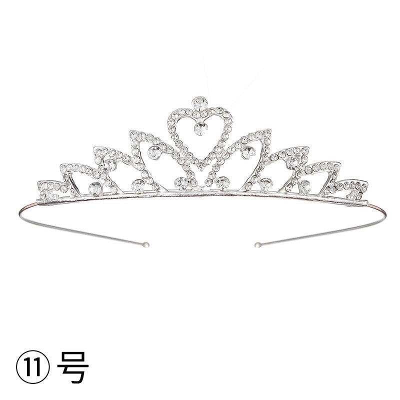 Factory Girl Crown Princess Simple Cute Headband Baby Festival Performance Hair Accessories Bride Crown Wedding Headdress