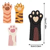 (US Only)3Pcs Cat Paw DIY Diamond Art Bookmark Diamond Painting Art Bookmarks