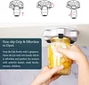 Under Cabinet Jar Opener for Weak Hands & Seniors with Arthritis, Effortless Lid Opener with 3 Grippers, Bottle Opener Can Opener Under Counter