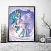 Diamond Painting-DIY Full Round Drill Cartoon Unicorn