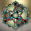 Mandala-Paint By Numbers Acrylic Painting 40*40cm