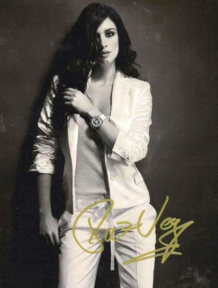 Paz Vega ACTRESS autograph, In-Person signed Photo Poster painting