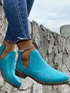 Low Heel Casual Boots