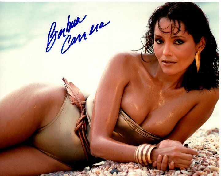 BARBARA CARRERA Signed Autographed Photo Poster painting NEVER SAY NEVER AGAIN JAMES BOND 007