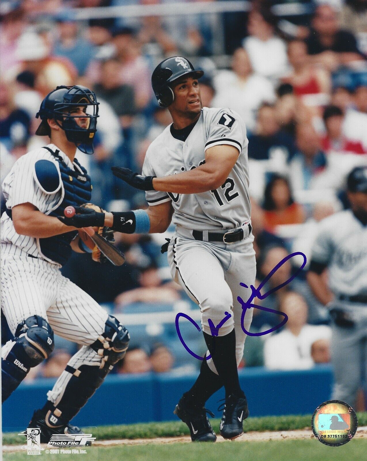 Signed 8x10 CHRIS SINGLETON Chicago White Sox Autographed Photo Poster painting - COA